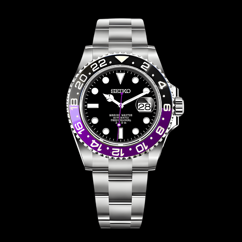 Seikomariner Purple Black | Seiko Submariner Mod – HourHand