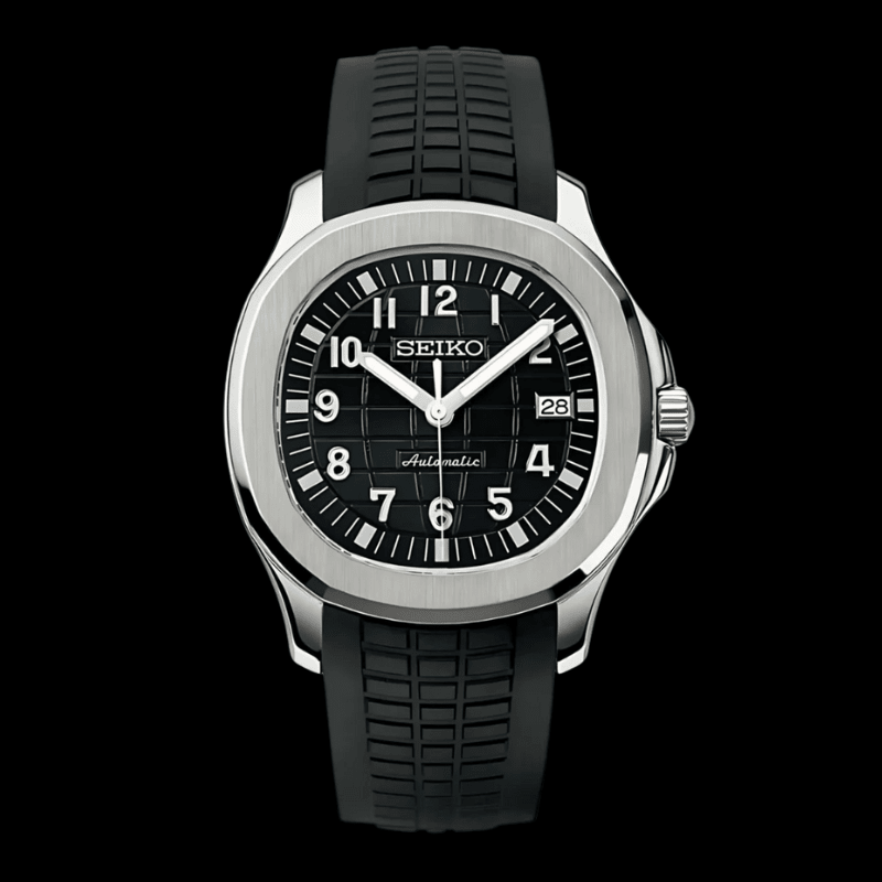 Seikonaut Black | Seiko Aquanaut Mod – HourHand