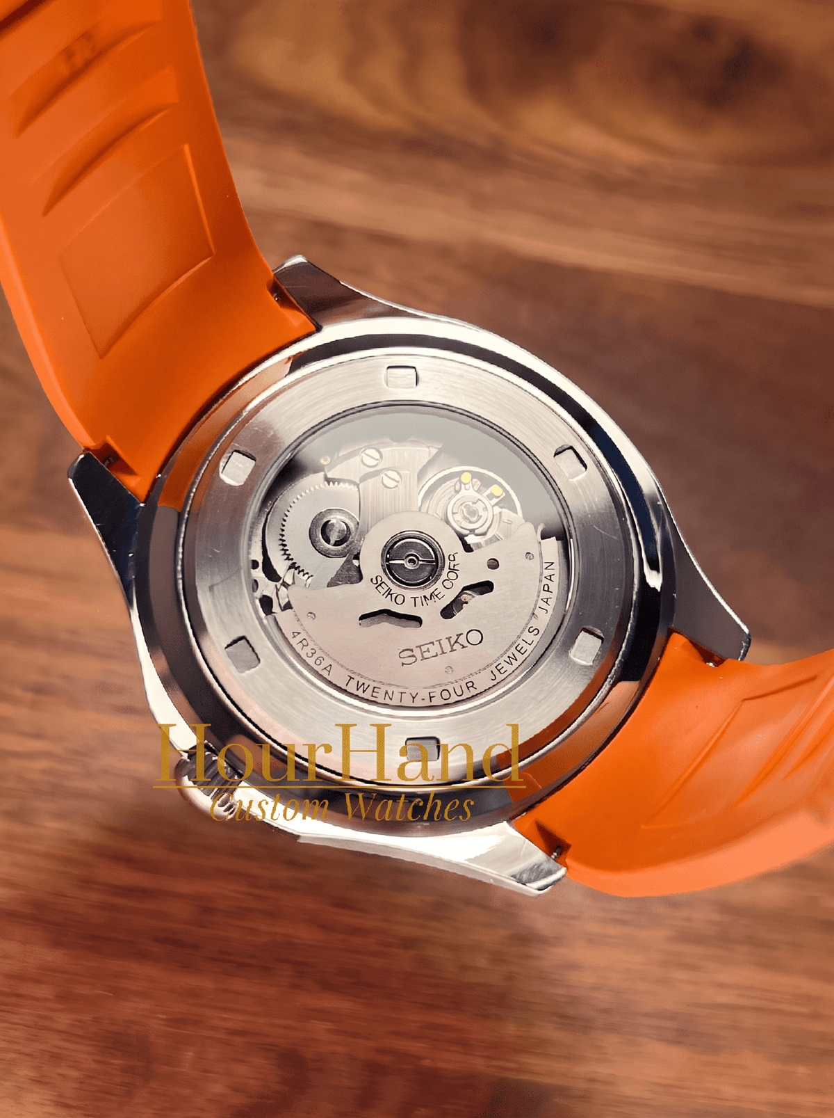Seikonaut | Black Orange - HourHand Watches