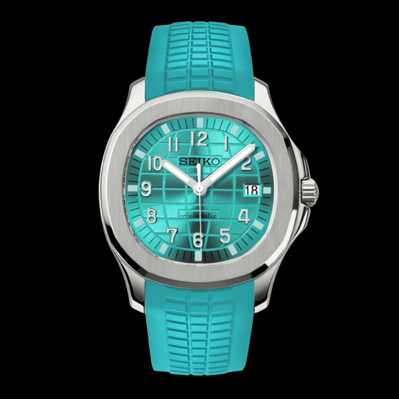 Seikonaut Tiffany Metallic | Seiko Aquanaut Mod – HourHand