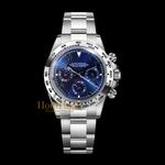 Seitona Arabic dial Royal Blue | Seiko Daytona Mod – HourHand