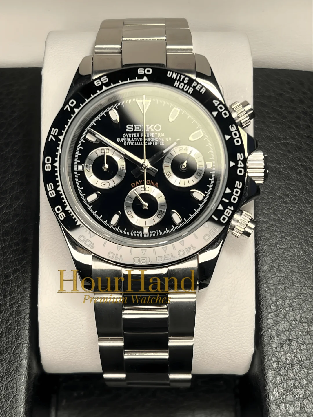 Seitona | Black Panda - HourHand Watches