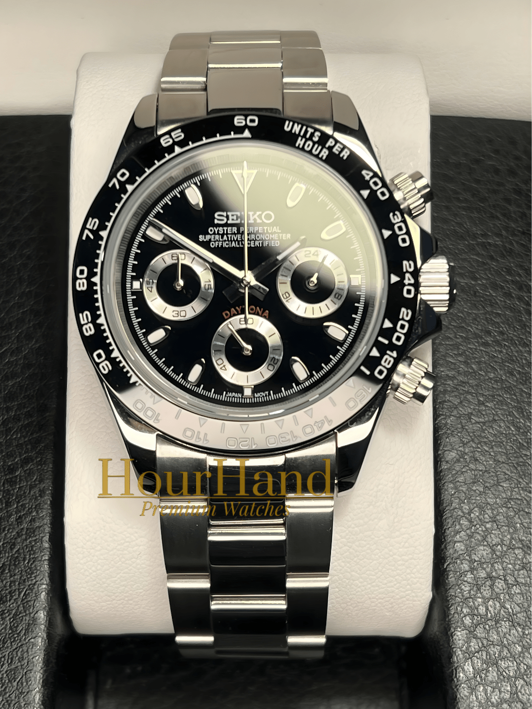 Seitona | Black Panda - HourHand Watches