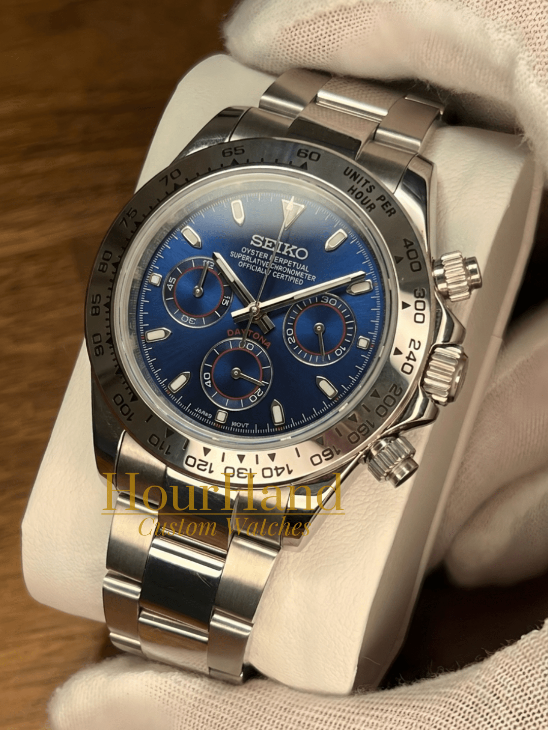 Seitona | Silver & Blue - HourHand Watches