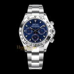 Seitona Silver & Blue | Seiko Daytona Mod – HourHand