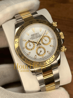 Seitona | Silver & Gold [White] - HourHand Watches